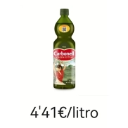 Aceite de oliva virgen extra Carbonell a 4,41€ por litro