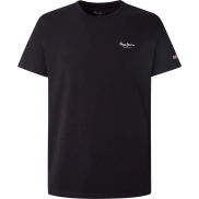 Camiseta negra de Pepe Jeans para un estilo moderno