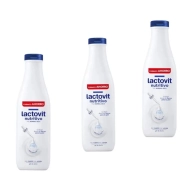 Lactovit Gel de Ducha Nutritivo e Hidratante 3 x 750 ml