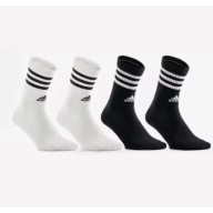 Pack de 4 pares de calcetines deportivos Adidas Stripes