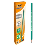 Lápices HB BIC Evolution Original, mina irrompible, 12 uds.