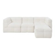 Chaise longue reversible blanca GINGER