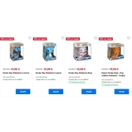 50% de descuento en Funkos Jumbo Pokemon + 40% en cupón