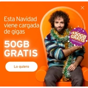 Simyo: Esta Navidad, 50GB GRATIS para ti