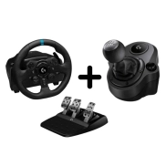 Volante y Pedales Logitech G923 para PS4, PS5 y PC