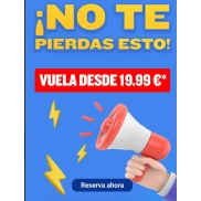 Vuelos de Ryanair desde 20 euros.