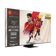 TCL 75C855 | QLED MiniLED 75" 4K@144Hz, Google TV, Dolby Atmos