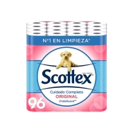 Rollos de Papel Higiénico Scottex Doble Capa - 96 Unidades