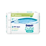 288 Toallitas Dodot Aquapure 2x1 por solo 6,99€