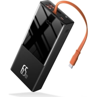 Power Bank 20000 mAh Baseus, PD 65W y QC 3.0, 40% descuento