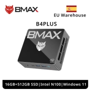 Mini PC BMAX B4 Plus, 16GB, 512GB, Intel N100, Windows 11