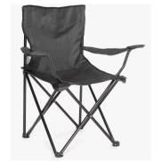 Silla de Camping Plegable de Acero 50x50x80cm - 3x 12€