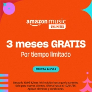 Amazon Music UNLIMITED: 3 meses GRATIS para nuevos usuarios