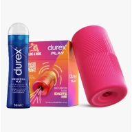 Masturbador Durex SLIDE & RIDE + Lubricante H2O 50 ml