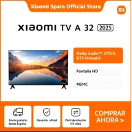 Xiaomi TV A 32 2025: Pantalla HD, Dolby y DTS Audio