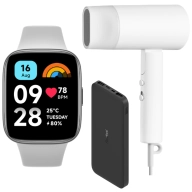 Xiaomi Powerbank 10000mAh + Reloj Redmi Watch 3 Active