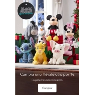 Compra un peluche y lleva otro por solo 1€