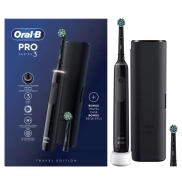 Oral-B Pro Series 3: Cepillo eléctrico con estuche y 2 cabezales