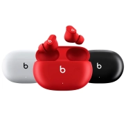 Beats Studio Buds en negro, blanco y rojo disponibles