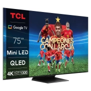 QLED 75" TCL 75C805 MiniLED | Google TV 11, Dolby Vision