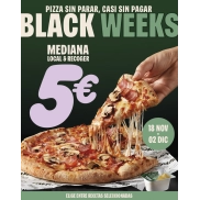 Papa Johns Mediana 5€ (recogida en local)