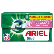 Ariel Pods 40 Lavados: Detergente Líquido en Cápsulas