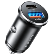 Cargador Rápido 36W USB C y 18W USB A para Coche LISEN