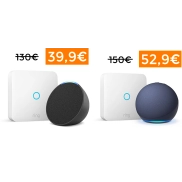 Pack Echo Dot + Ring Intercom por solo 39,9€