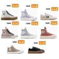 Descuento de hasta 40% en Converse + Envío gratis