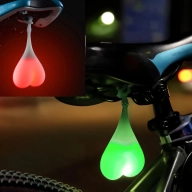 Luces traseras LED para bicicletas, pack de 2 con pilas