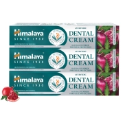 Crema Dental Herbácea Himalaya con Neem y Granada - 3 Pz.