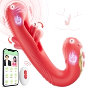 Vibrador con App y control remoto - 9 modos diferentes