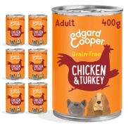 Comida Húmeda para Perros Adultos Edgard & Cooper 6 Latas