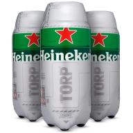 Pack de 5 Barriles de 2L Heineken Lager