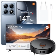 Xiaomi 14T Pro, TV 55, Vacuum S20 y Cargador 120W