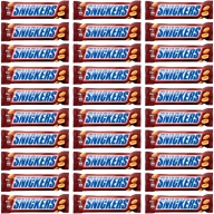 30 Barritas Snickers de Chocolatina y Crema de Cacahuete