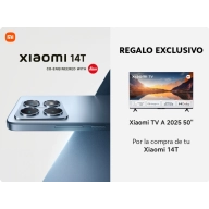 Consigue una TV Xiaomi de 50" al comprar el Xiaomi 14T