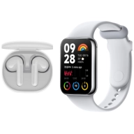 Xiaomi Smart Band 8 Pro y Redmi Buds 4 Lite en plata o negro