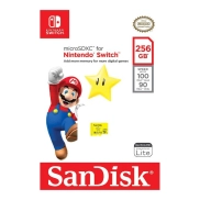 Micro SDXC SanDisk 256 GB para Nintendo Switch - 12,99€