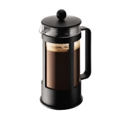 Cafetera de émbolo Bodum Kenya 3 tazas, 0.35L, negro