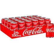 Coca Cola y Coca Cola Zero 24 Latas