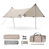 Toldo Impermeable Naturehike para Camping 4.38 x 3 m UPF50+