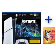 PS5 Slim Digital + Fortnite Cobalt Star + Just Dance 2025