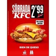 SOBRADA en KFC a 2'99€ por tiempo limitado