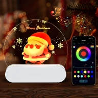 APP de música y Luz de Papa Noel