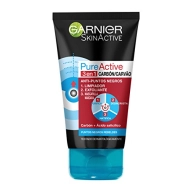 Gel Limpiador Facial 3 en 1 con Carbón - Garnier 300 ml