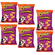 Cheetos Pandilla Fantasmas Queso 6 Paquetes 75gr