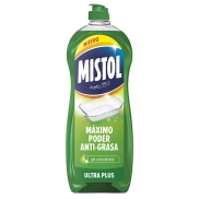 Pack de 3 Mistol Ultra Plus Lavavajillas Líquido Concentrado