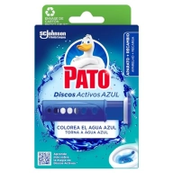 Discos WC Pato Agua Azul - Limpia y Perfuma Inodoro