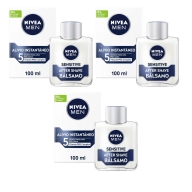 NIVEA MEN Bálsamo After Shave Sensitive 3X